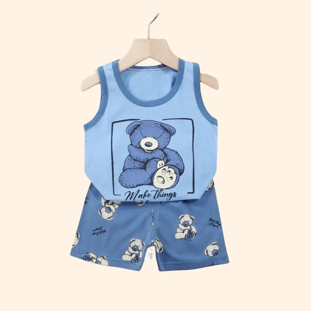 Veylen Kids Vest Set — Pure Cotton, Pure Freedom