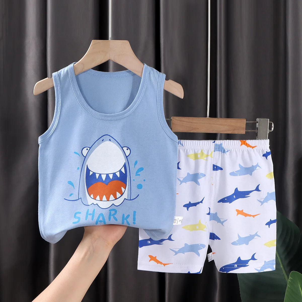 Veylen Kids Vest Set — Pure Cotton, Pure Freedom