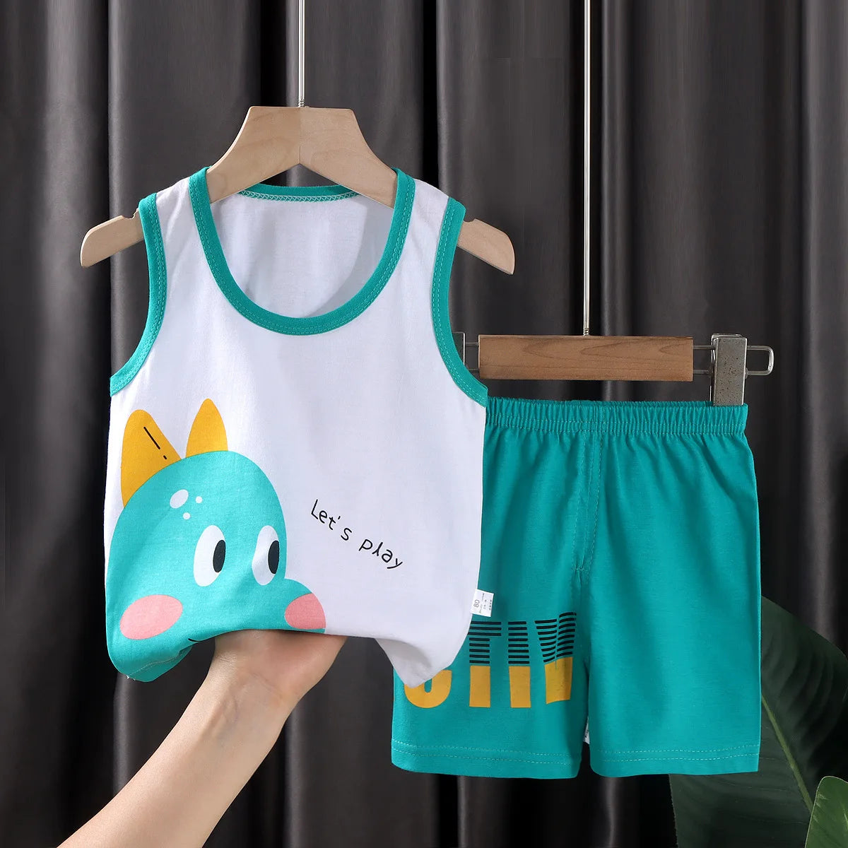 Veylen Kids Vest Set — Pure Cotton, Pure Freedom