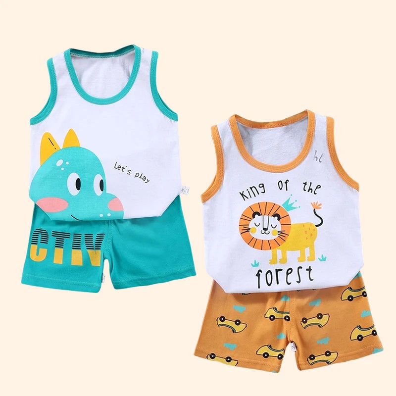 Veylen Kids Vest Set — Pure Cotton, Pure Freedom