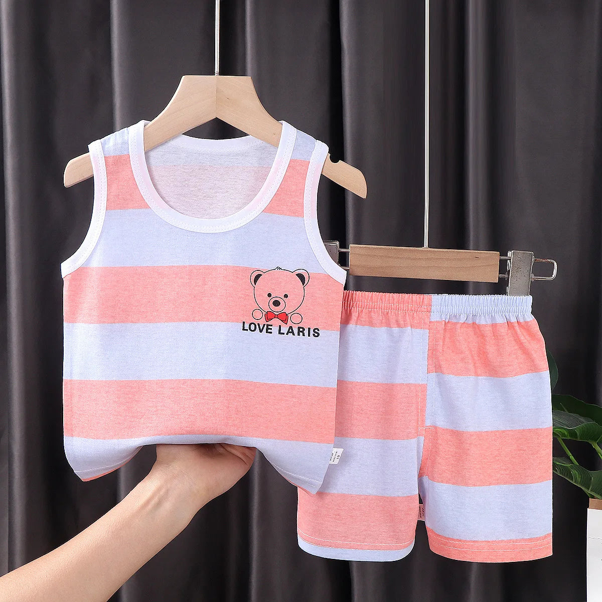 Veylen Kids Vest Set — Pure Cotton, Pure Freedom
