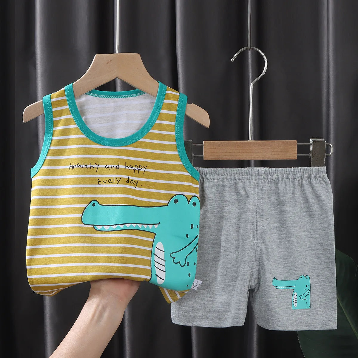Veylen Kids Vest Set — Pure Cotton, Pure Freedom