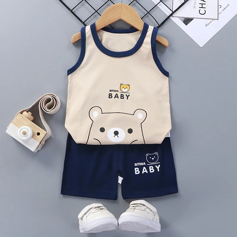 Veylen Kids Vest Set — Pure Cotton, Pure Freedom